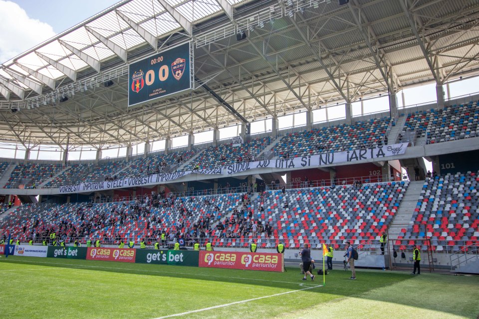 Stadionul ”Steaua”, cel pe care CSA dispută meciurile de pe teren propriu