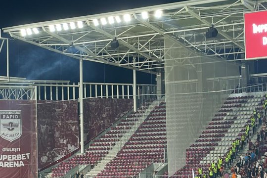 Galeria lui Dinamo a părăsit stadionul Giulești înaintea debutului derby-ului cu Rapid și nu s-a mai întors! De ce au protestat fanii