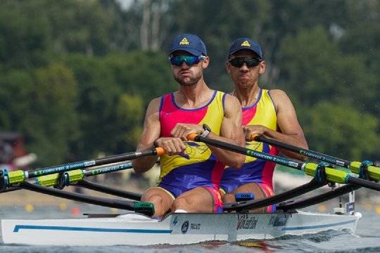 Barca de dublu vâsle masculine a României, calificată la JO 2024