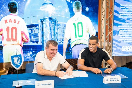 Rivaldo, primele declarații după ce a devenit acționar la Farul Constanța: ”Dacă Hagi singur a reușit atât, având susținere poate reuși mai mult”