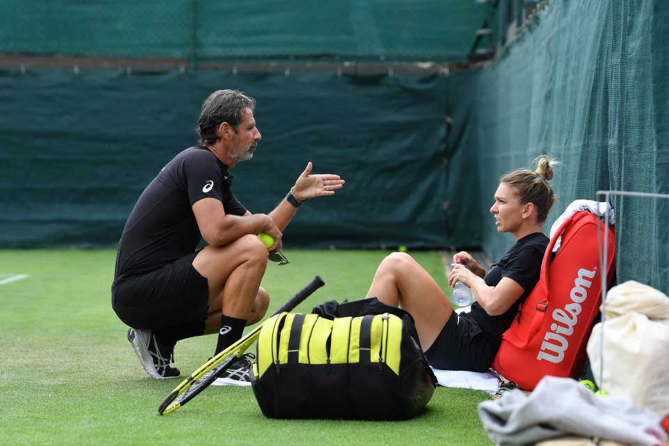 Patrick Mouratoglou a colaborat cu Simona Halep