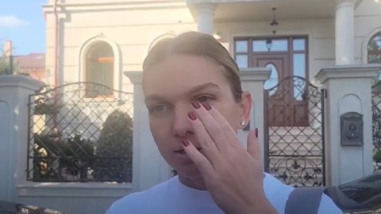 FOTO | Primele imagini cu Simona Halep după ce a fost suspendată pentru dopaj: ”Sunt șocată, este o mare nedreptate”