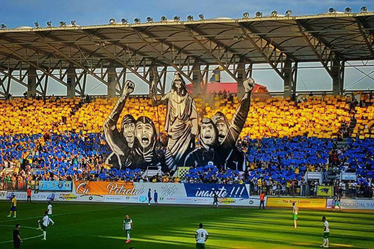Suporterii echipei Petrolul Ploiești