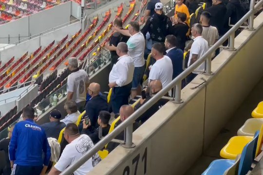 VIDEO EXCLUSIV | Imagini care spun cât 1.000 de cuvinte! Cum a reacționat Adrian Mititelu după victoria lui FCU Craiova cu Dinamo