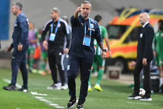 Laurențiu Reghecampf, fericit de atitudinea echipei, dar supărat pe arbitri. ”Băieții ăștia se joacă cu destinele noastre. Așa trebuie să jucăm de acum”