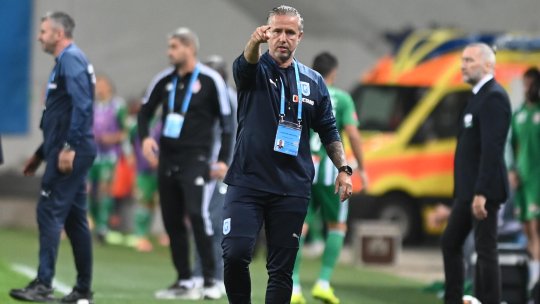 Laurențiu Reghecampf, fericit de atitudinea echipei, dar supărat pe arbitri. ”Băieții ăștia se joacă cu destinele noastre. Așa trebuie să jucăm de acum”