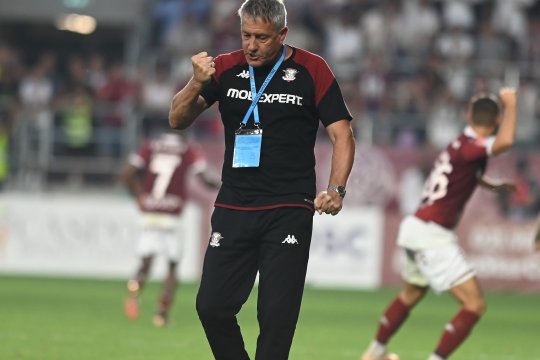 Cristiano Bergodi, mulțumit de egalul Rapidului cu Oțelul Galați: "Un punct câștigat!"