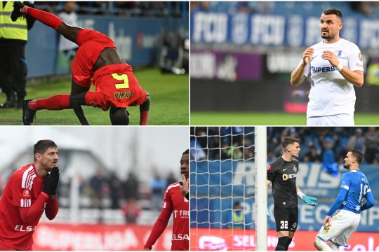 Un jucător de la FCSB are 92 de kg! Care sunt cei mai ”grei” din Liga 1. Surpriză: nu Budescu e ”campion” la Farul