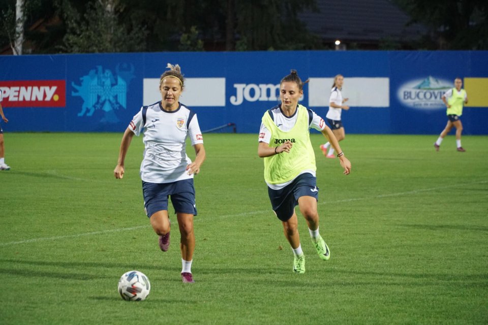 Nationala feminina de fotbal s-a reunit pentru Liga Națiunilor