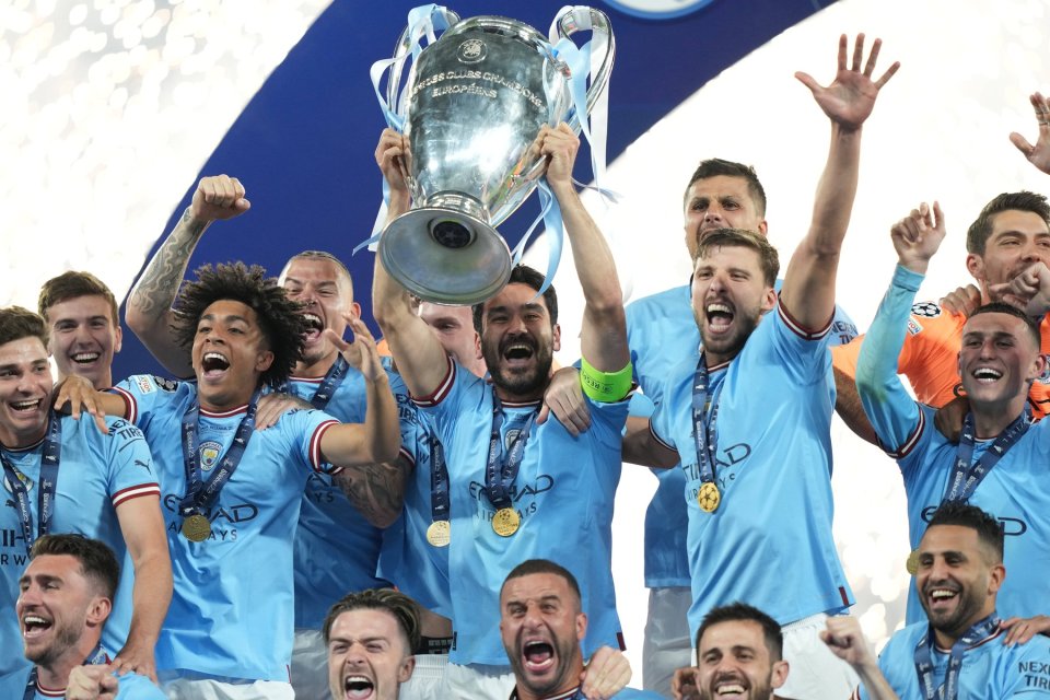 Actuala deținătoare a Ligii Campionilor este Manchester City, care a învins Inter în finală