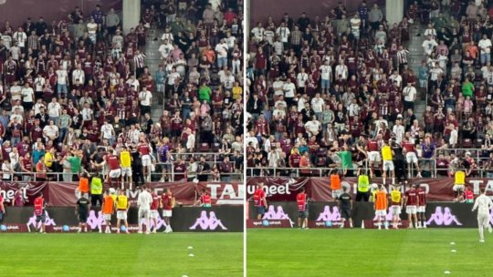 Cine este bărbatul de la care a izbucnit bătaia între rapidiști: ”Am avut noroc cu Cristi Săpunaru”. De la ce a pornit conflictul