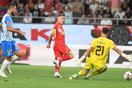 FCSB - Universitatea Craiova 3-0. Victorie clară pentru vicecampioni