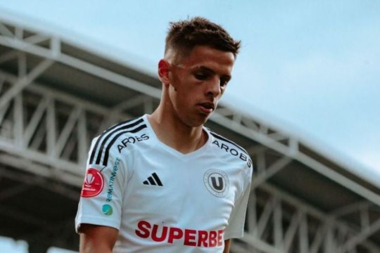 Alex Cîmpanu și-a aflat pedeapsa după ce și-a scuipat un adversar la debutul pentru U Cluj