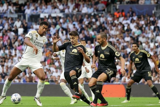 Bellingham, din nou eroul lui Real Madrid! Englezul a marcat golul victoriei în prelungiri, la debutul său în Champions League pentru ”galactici”
