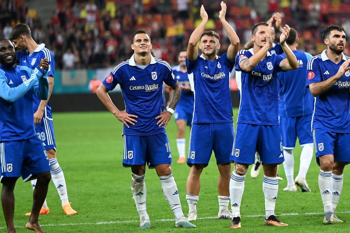FCU Craiova se află pe locul 8 în clasament, cu 12 puncte după 9 etape