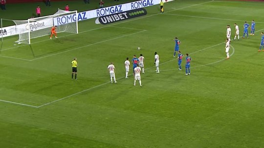 A fost sau nu a fost? FCSB a primit cu Hermannstadt un nou penalty, după cel controversat cu Farul | FOTO