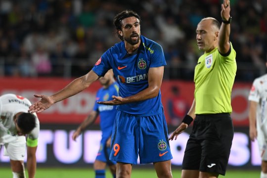 Andrea Compagno, dezamăgit după ”dubla” cu Hermannstadt: ”Ăsta e cel mai rău lucru pentru un atacant!” Toate reacțiile de la FCSB