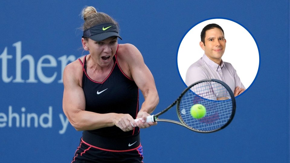 A.J. Perez este ziaristul care i-a luat interviu Simonei Halep după decizia de suspendare luată de ITIA