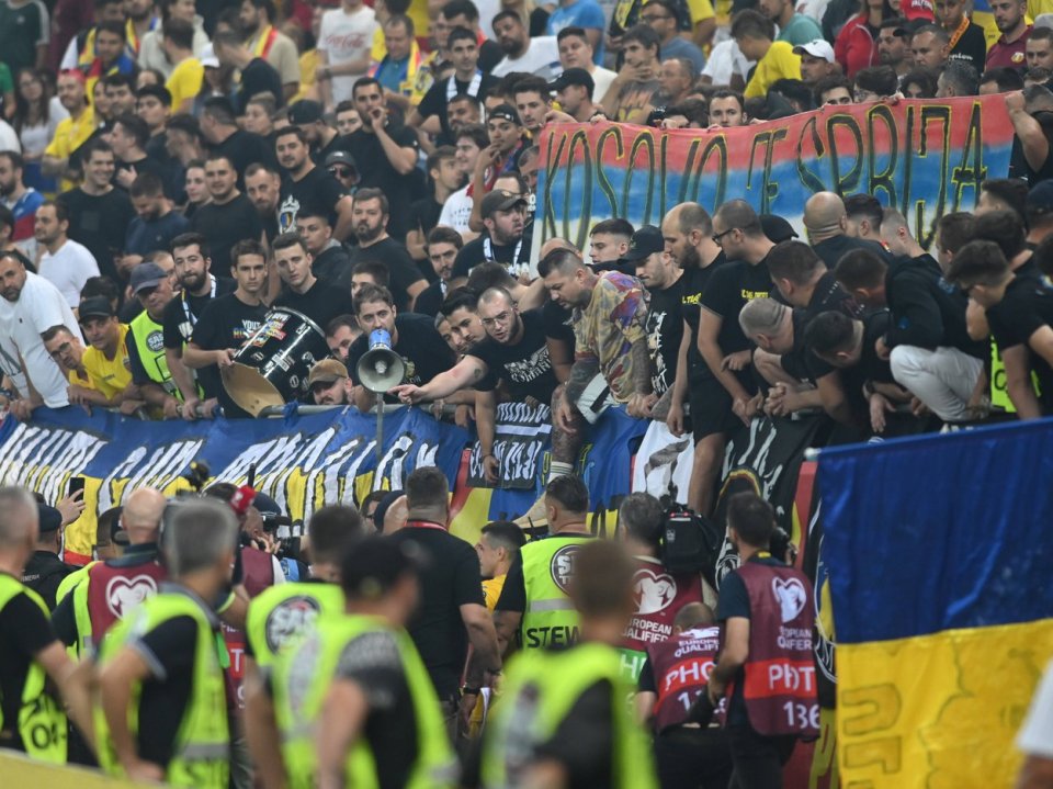 Nicolae Stanciu, internaționalul român, la partida contra celor din Kosovo