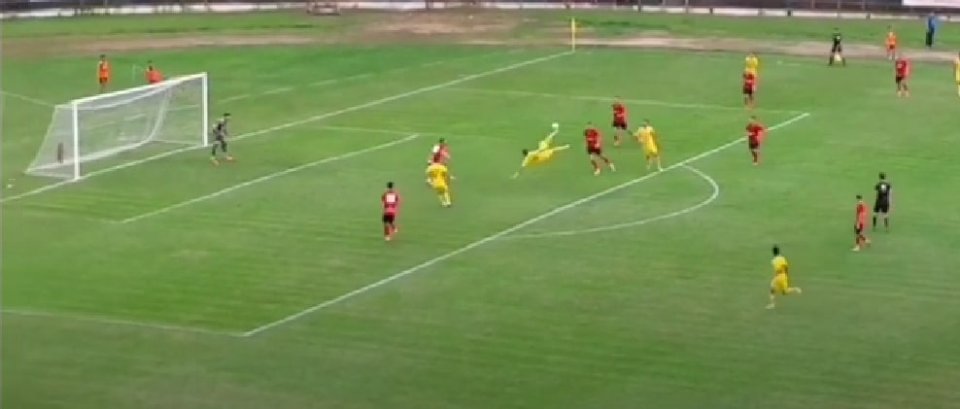 Romario Moise, gol superb la partida dintre CSM Reșița și Concordia Chiajna, 3-2, din Liga 2