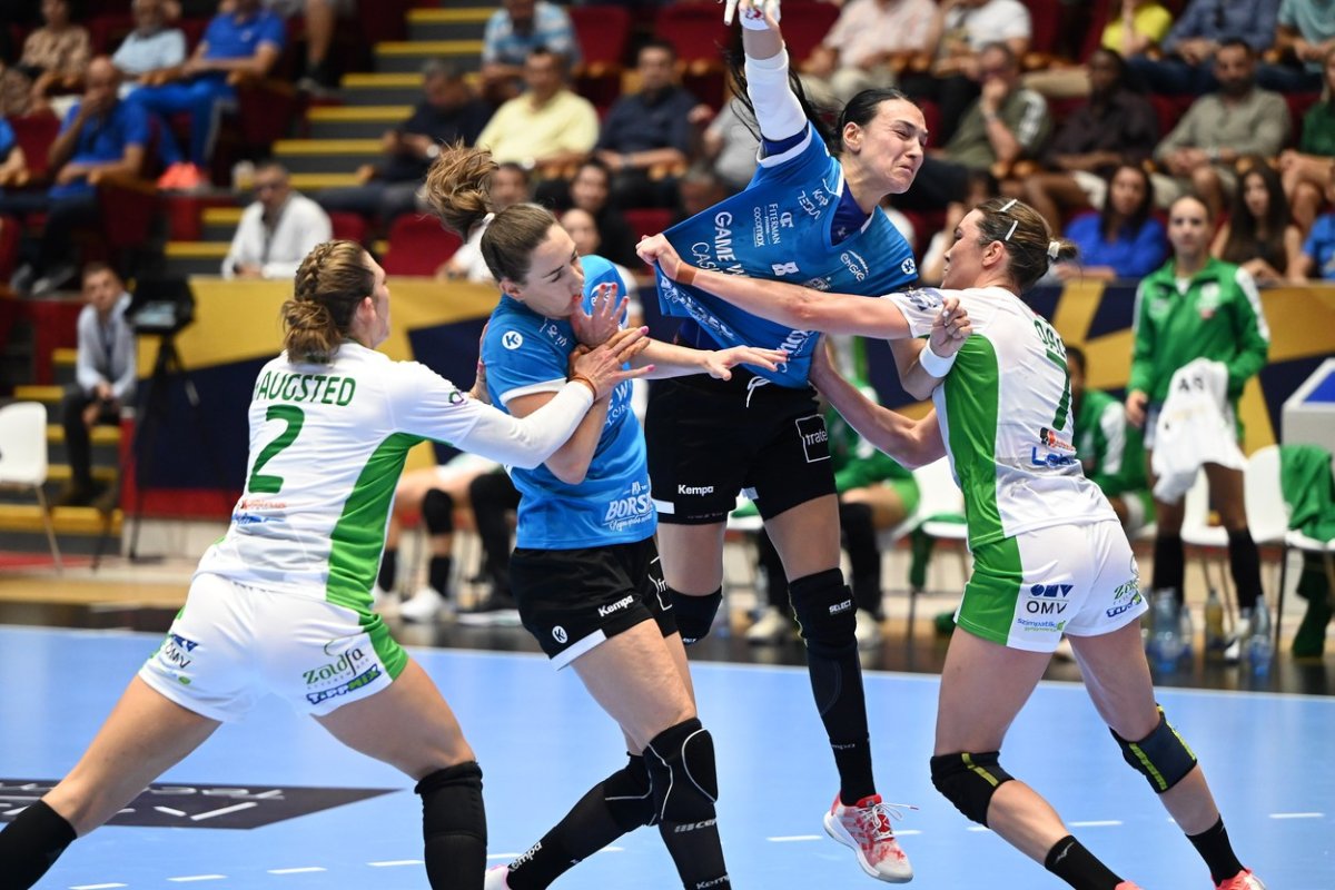 CSM București, eșec în Liga Campionilor în fața echipei Gyor