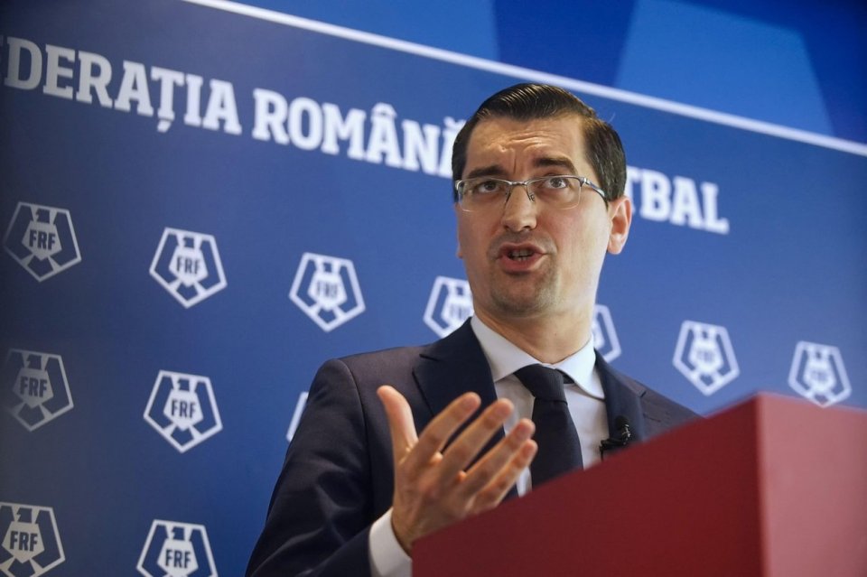 Răzvan Burleanu, președintele FRF din 2014, când l-a înlocuit pe Mircea Sandu