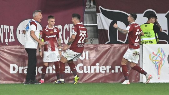 Cristiano Bergodi nu s-a putut opri din laude după victoria Rapidului cu CFR Cluj. Jucătorii pe care a ținut să-i remarce