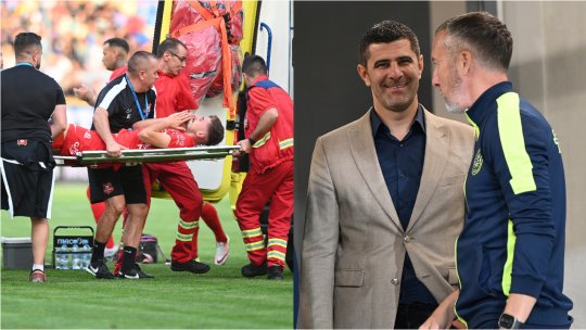 EXCLUSIV | Momentul în care Liga 1 a arătat că se poate și așa! FCSB, gest admirabil după accidentarea șocantă suferită de Dragoș Iancu. Dani Coman a confirmat înțelegerea