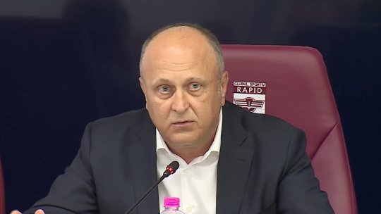 Nu e Rrahmani! Fotbalistul pe care Dan Șucu l-a remarcat și lăudat public după victoria Rapidului cu CFR: "Se potrivește filosofiei mele de viață"