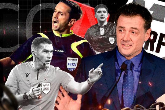 Cine conduce de fapt arbitrajul românesc? iAMSport dezvăluie găștile de influență din cadrul CCA. Cine sunt favoriții lui Vassaras, cine e în război și care este poziția lui Alexandru Deaconu, căzut în dizgrație după un puci eșuat