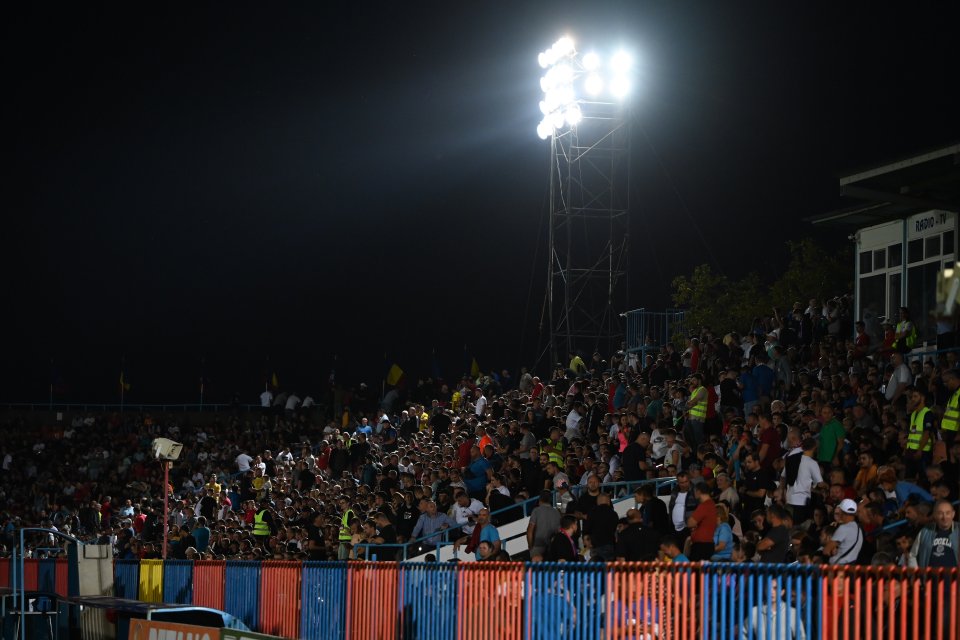 Atmosfera de la partida dintre FC Bihor și FCSB, surprinsă în imagini