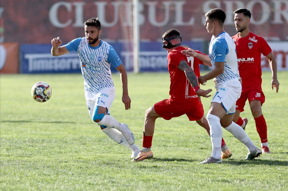 Ante Rogulici și Borta, CS TUNARI vs. UNIVERSITATEA CRAIOVA, CUPA ROMANIEI BETANO, Stadionul Central Arsenal Tunari, 27 septembrie 2023