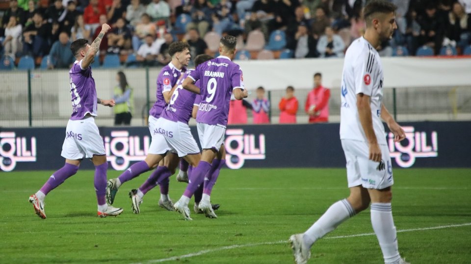Iulian Cristea a marcat primul său gol pentru Rapid în meciul cu Botoșani