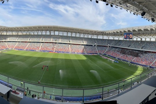 FOTO EXCLUSIV | Pustiu în Ghencea! Ultrașii de la CSA Steaua, protest la partida cu "U" Cluj. Imagini cu absenteismul din tribune