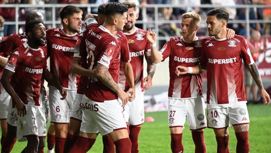 Paul Iacob, execuție incredibilă împotriva lui FC Botoșani! Fundașul central al Rapidului a marcat din lovitură liberă