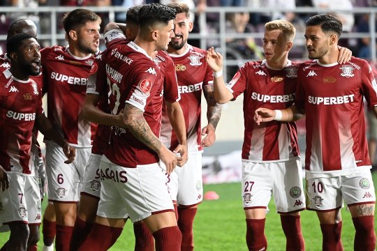 Paul Iacob, execuție incredibilă împotriva lui FC Botoșani! Fundașul central al Rapidului a marcat din lovitură liberă