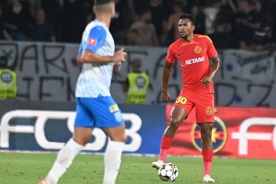 Prima reacție a lui Ngezana după ce a fost titularizat în premieră la FCSB: ”E un vis devenit realitate. A fost greu să nu joc, mulțumesc celor care m-au ajutat”