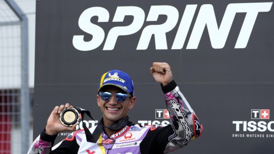 J. Martin se apropie și mai mult de Bagnaia. Spaniolul a câștigat cursa de sprint de la Motegi, Japonia