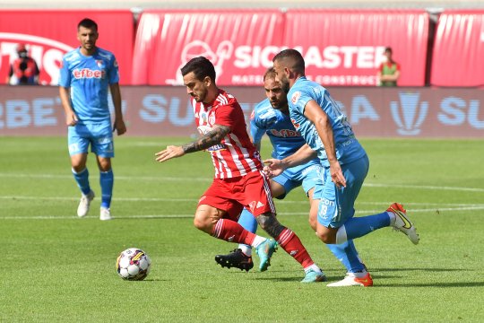 Sepsi - UTA 1-0. Victorie dramatică pentru gazde. Liviu Ciubotariu rămâne neînvins, după lovitura liberă impecabilă a lui Aganovic