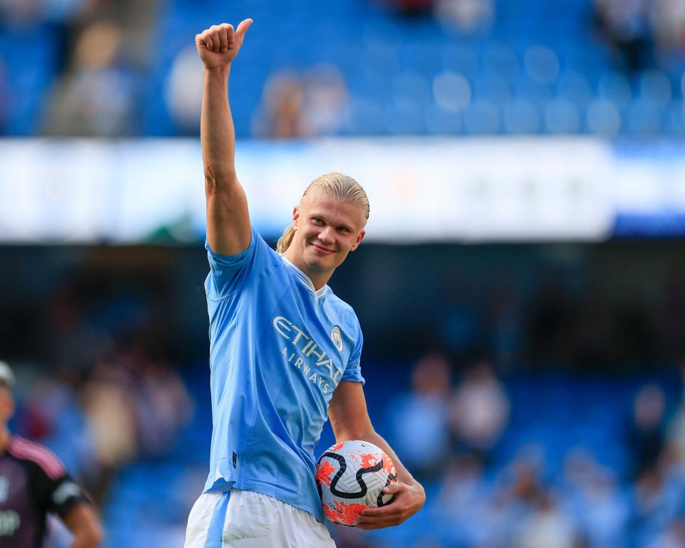 36 de goluri a marcat Haaland pentru Manchester City în sezonul trecut de Premier League