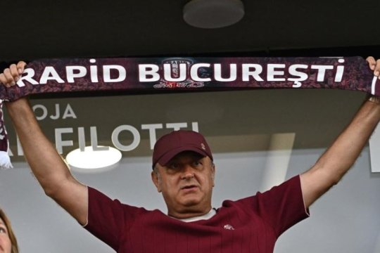 Dan Șucu, încrezător în șansele Rapidului de a câștiga SuperLiga: ”Echipa are șanse serioase la titlu. Părerea mea e că putem”