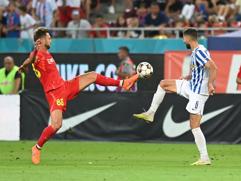 Damjan Djokovic și Florin Ilie, FCSB vs Politehnica Iași, Superliga Superbet, Arena Națională din București, 20 august 2023