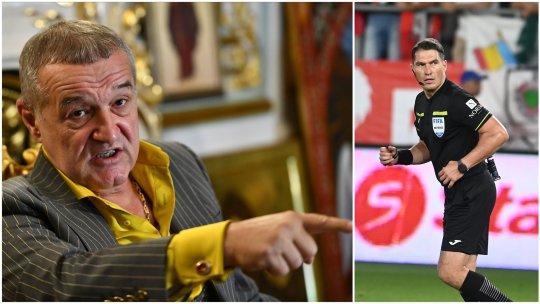 Gigi Becali, noi acuzații la adresa lui Istvan Kovacs: ”Nu-mi plac arbitrii unguri!”