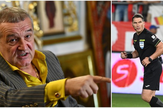Gigi Becali, noi acuzații la adresa lui Istvan Kovacs: ”Nu-mi plac arbitrii unguri!”