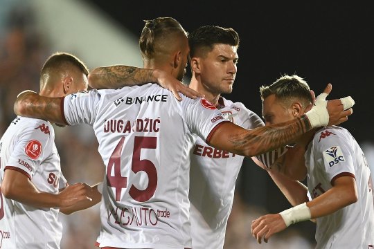 OFICIAL | Rapid a anunțat despărțirea de Marko Dugandzic: ”Vei rămâne mereu parte din familia noastră”