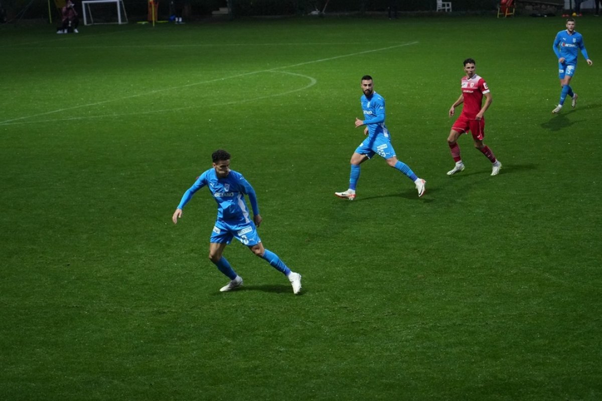 Universitatea Craiova a remizat în primul amical din Turcia, 1-1 cu Greiswalder