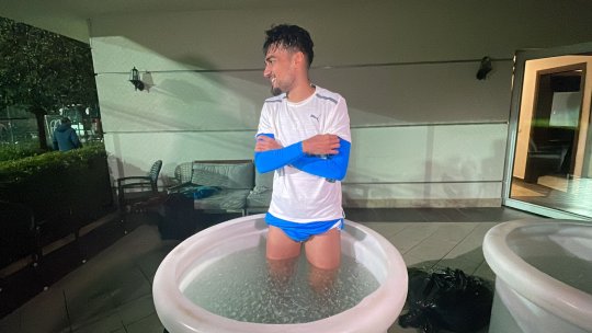 Nu au pierdut timpul: jucătorii Universității Craiova au început recuperarea imediat după egalul cu Greifswald