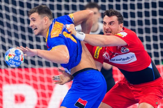 EURO 2024, handbal masculin | Interzis la Schengen, interzis și la handbal. Austria a bătut România cu 31-24