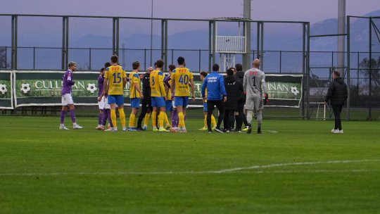 Cristian Săpunaru nu se dezminte. Căpitanul Rapidului s-a încăierat cu un adversar, la ultimul amical al giuleștenilor