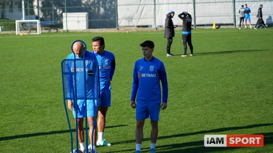 5 detalii din cantonamentul Universității. EXCLUSIV Cine pleacă după cantonament, o revenire de ultimă oră și cum e văzut Maldonado